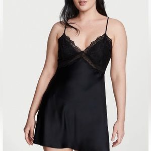 Victorias Secret Black Satin